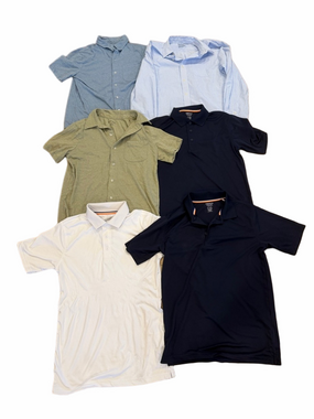 Bundle of Boys 14-16 Button Down Shirts & Polos